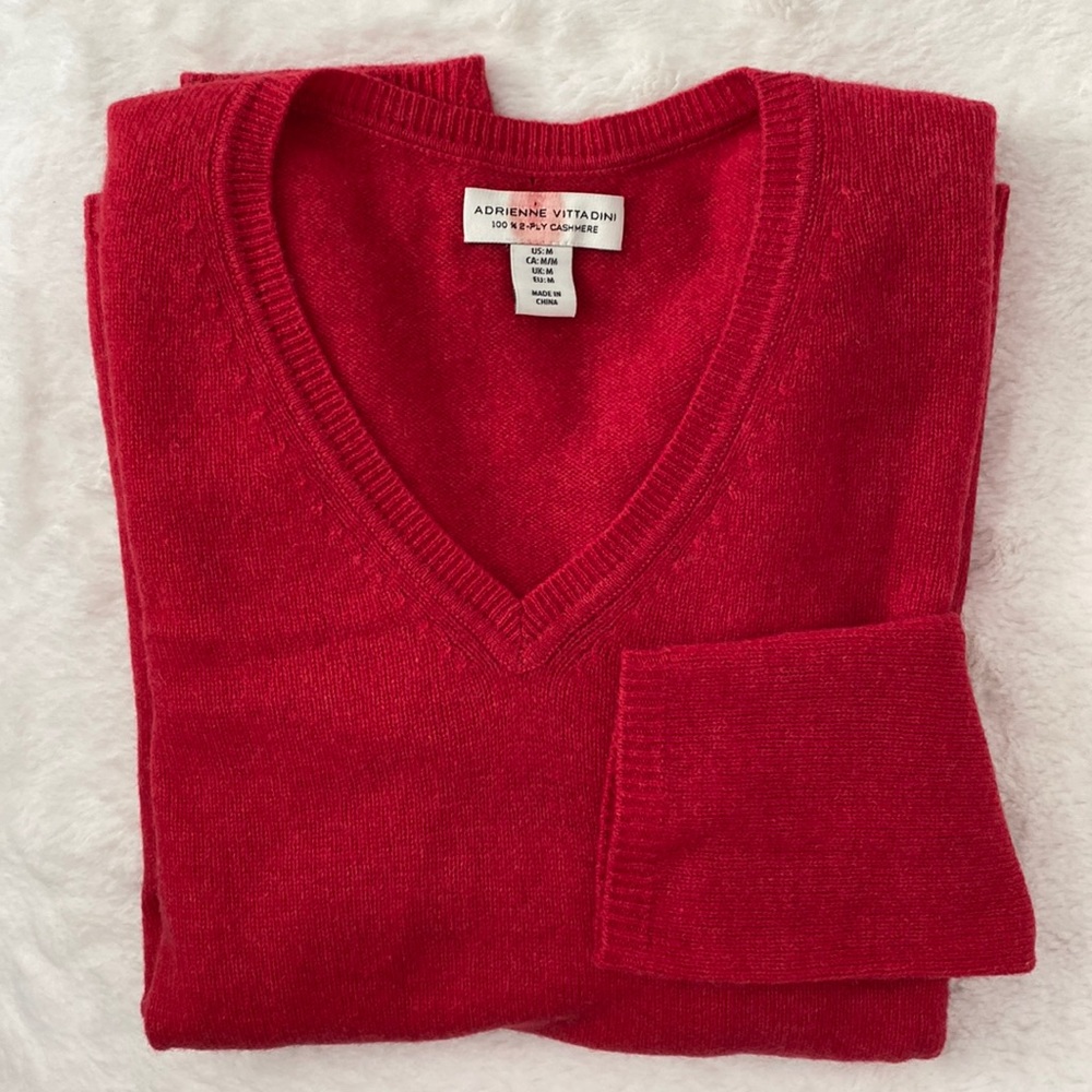 Adrienne Vittadini Cashmere Sweater